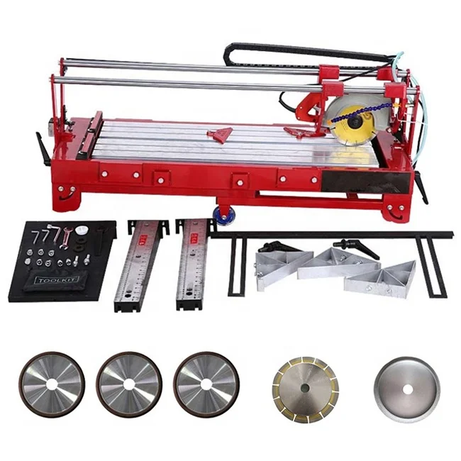 Tiles tools machines for cutting ceramic tiles electric tiles cutter double blades laser cutting machine