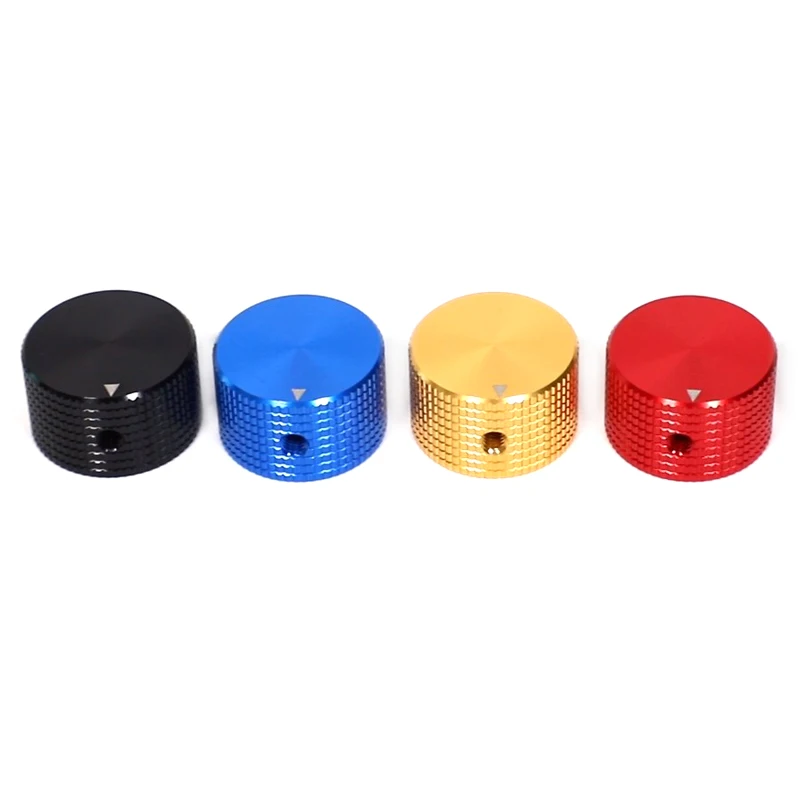 Aluminum alloy knob 15*17 black potentiometer knob amplifier audio adjustment metal knob