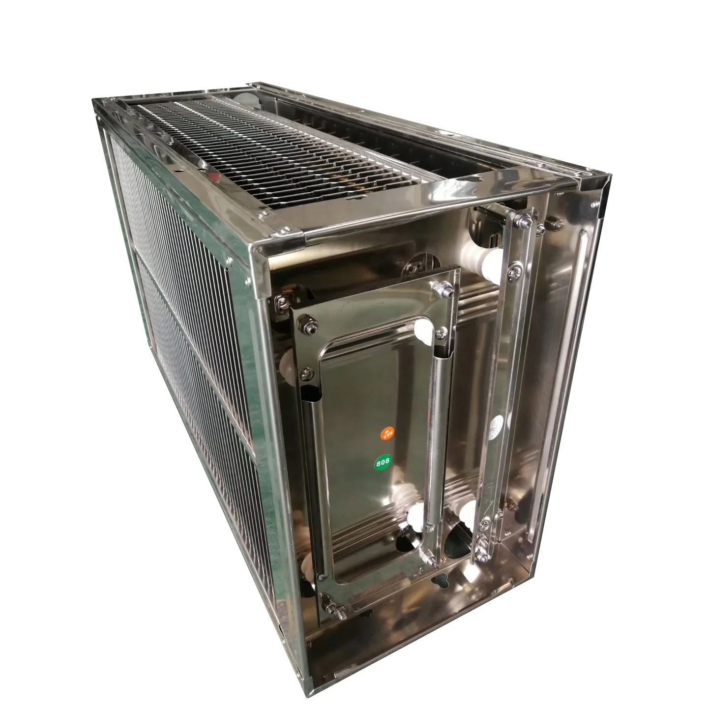 High voltage electrostatic dust removal unit for AHU