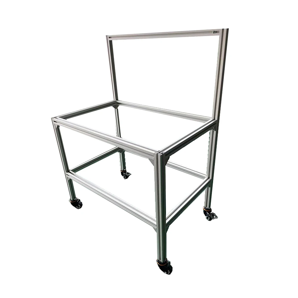 Multifunctional Assembly Line Aluminium Work Table For Production Line