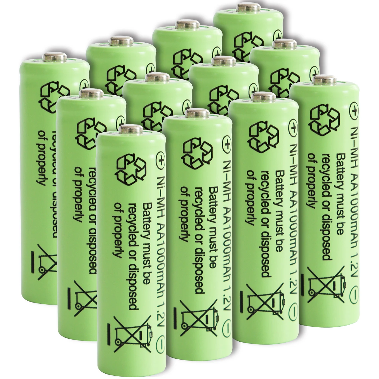 Factory price nimh aa 1200mah 1.2v rechargeable battery