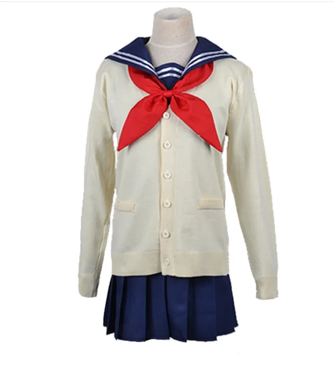 Костюм моя геройская Академия для косплея на Хэллоуин костюм аниме боку нет героев Академия химико Тога JK Униформа свитер пальто парик костюмы