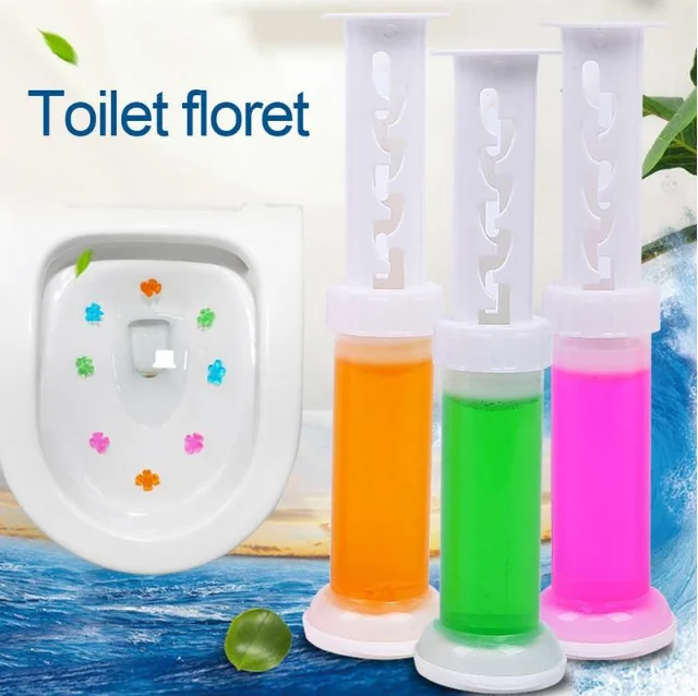 Cleaner Helper Flower Gel Natural Fragrance Toilet Cleaner Deodorizer