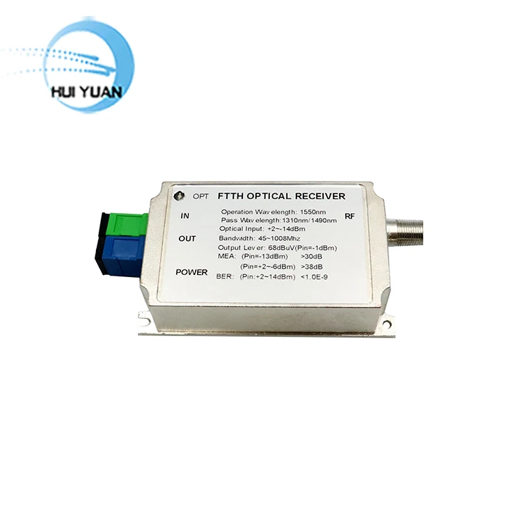 CATV Node Good Quality Triplexer Minimode Active FTTH Optical WDM Receiver