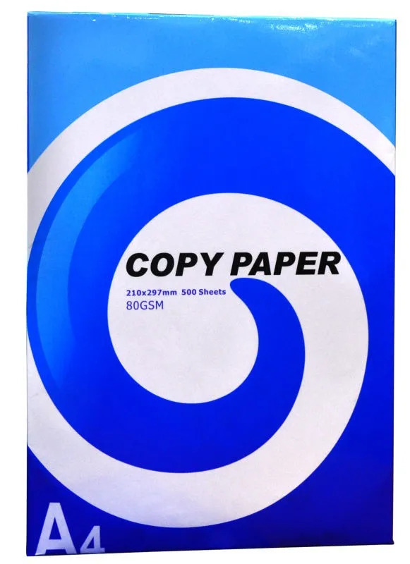 Top Manufacture OEM High brightness 80GSM Virgin Wood Pulp Letter Size A4  Copy Paper 500 Sheets/Ream