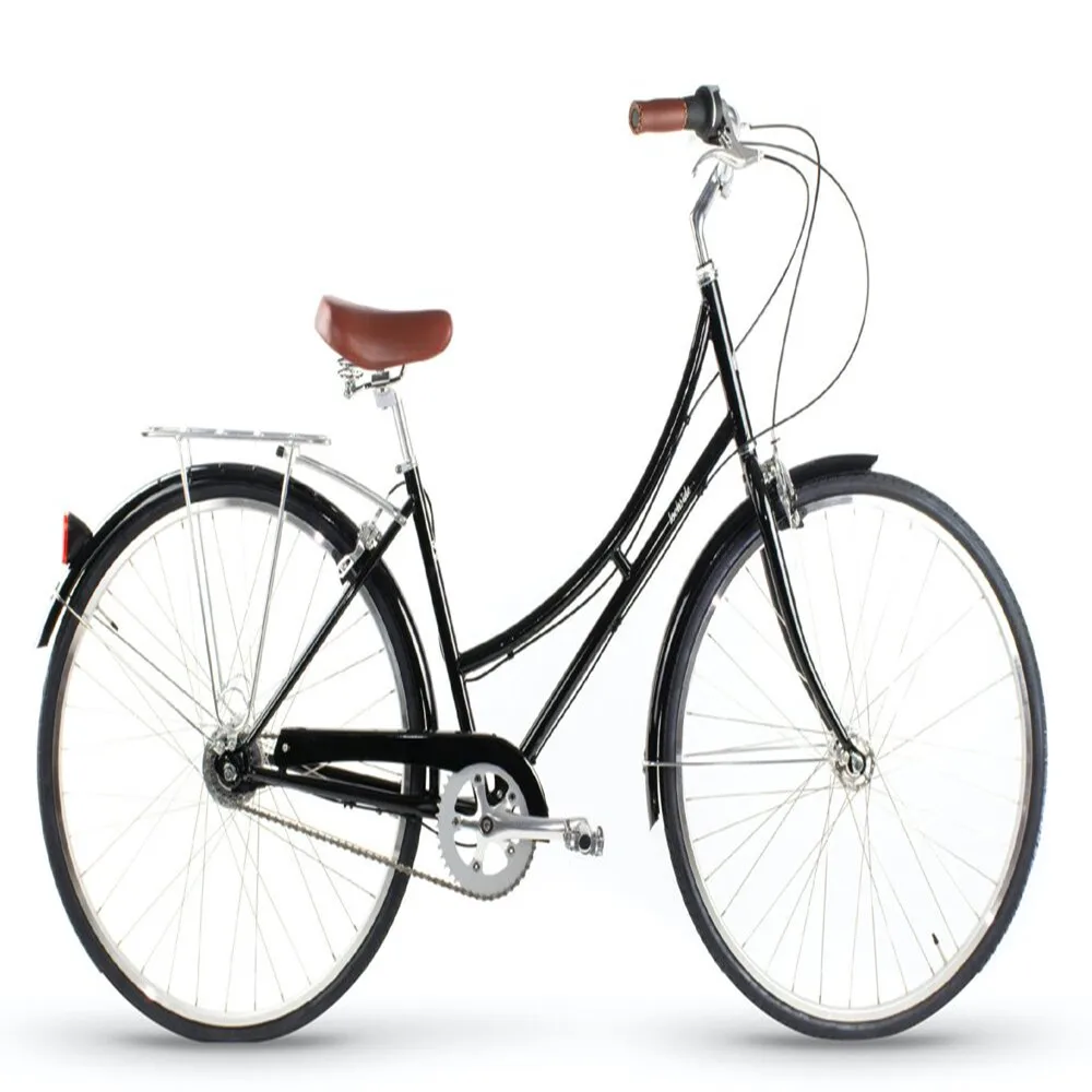 classic retro 3 gear woman bike cycle bikes for adults vintage bicycle lady step thru hybrid bicycles