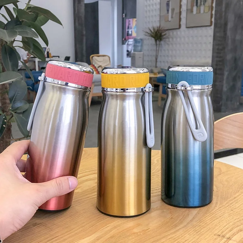thermos flask vacuum insulated stainless steel custom flask bottle