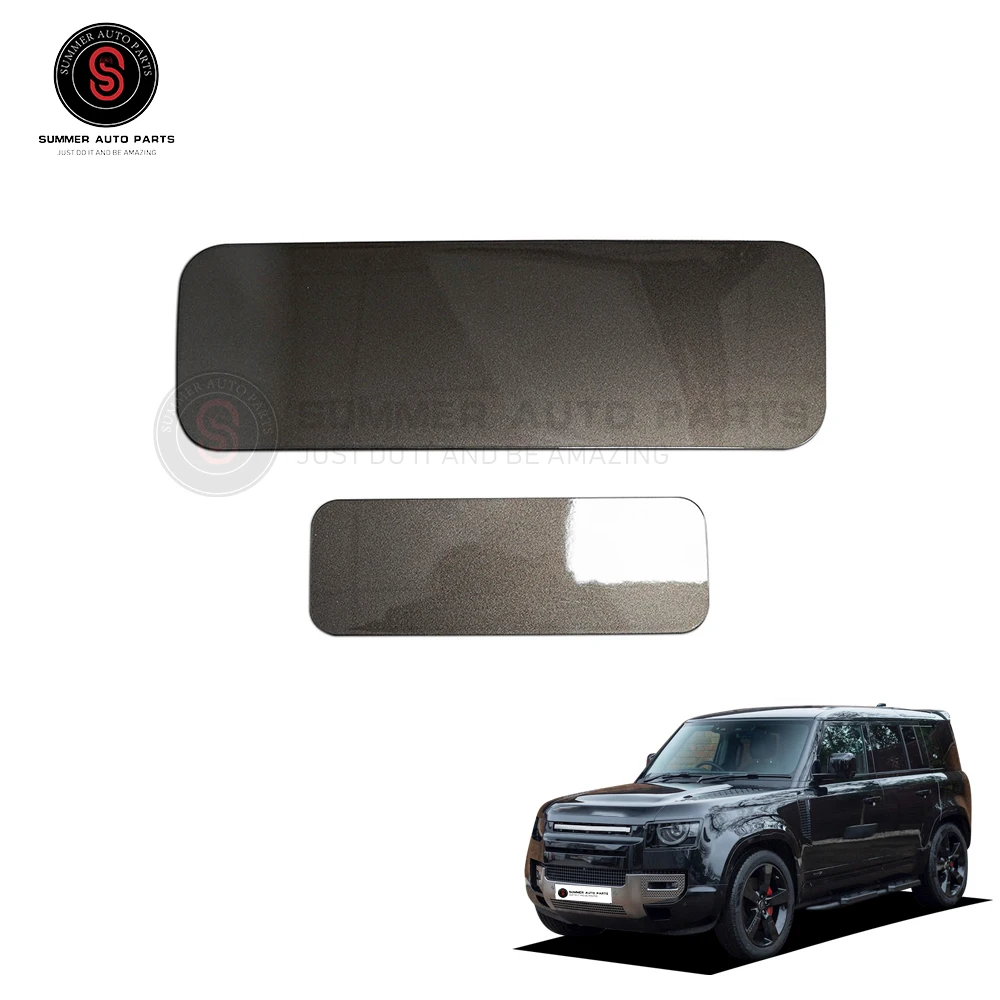 New Arrival Removal kit Brown Spare wheel Cover Decoration Plate Glossy-Finished Surface for Land Rover Defender accessories
