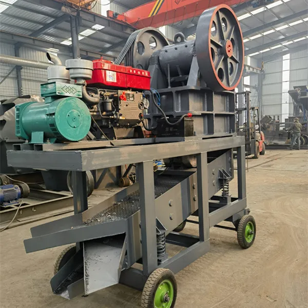 Factory direct jaw crusher is suitable for concrete, ore, mine small crusher, convenient stone crusher price