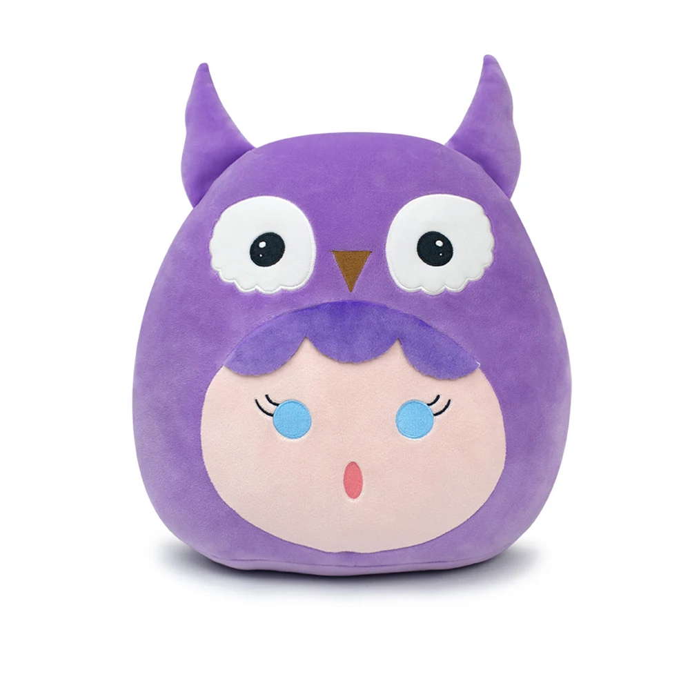 Soft Plushie Owl Pillow Stuffed Animal Owl Toys Plush Toys Stuffed Animal Owl