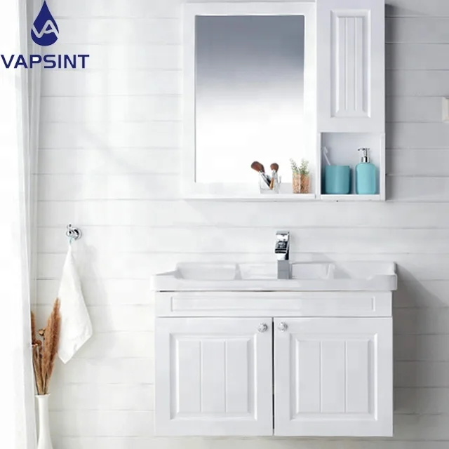 2020 new design PVC simple bath vanity