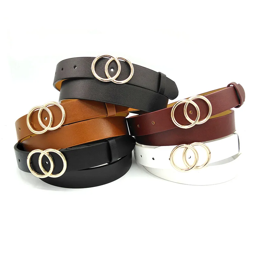 TL Wholesale Fashion Casual Women Belt Pu Leather Belts