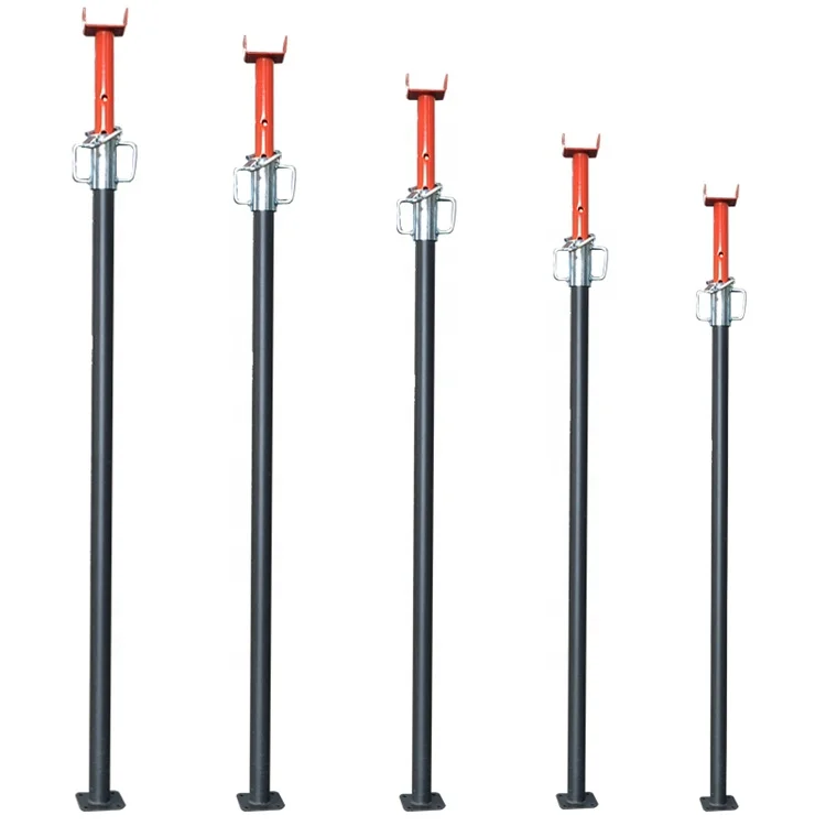 Hot selling Painted Scaffolding prop  Construction Material  Shoring Steel Acrow Props shuttering jacks