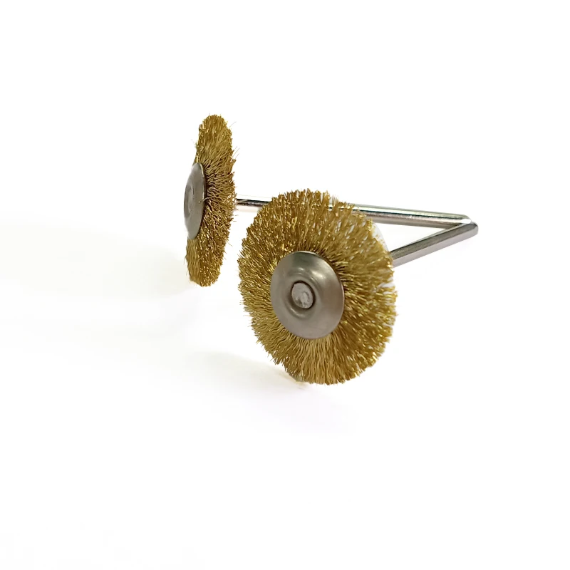 High Quality Jewellery Wire Polishing Wheels Jewelry Polishing Tool Mounted Brass Wire Brush