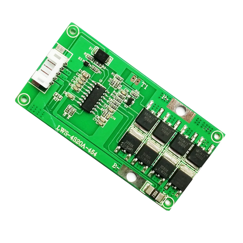 customize 14.8v bms 4s 20a li-ion pcm/12.8v lifepo4 battery pack bms system/94v-0 battery pcb 4s 20a 15a