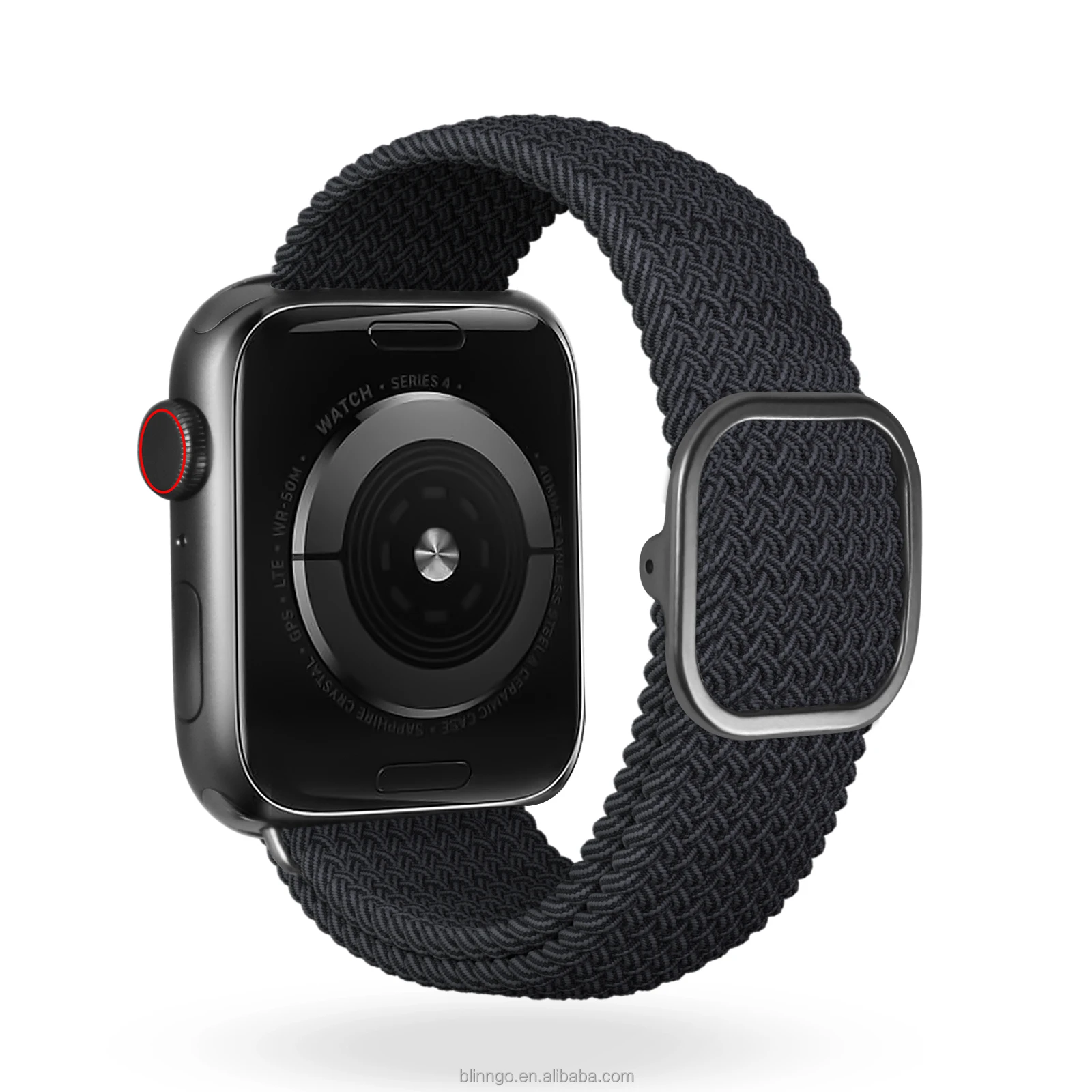 Ремешок соло плетеный эластичный для смарт-часов Apple Watch Series 6/5/4/3/2/1, 38/40/42/44 мм