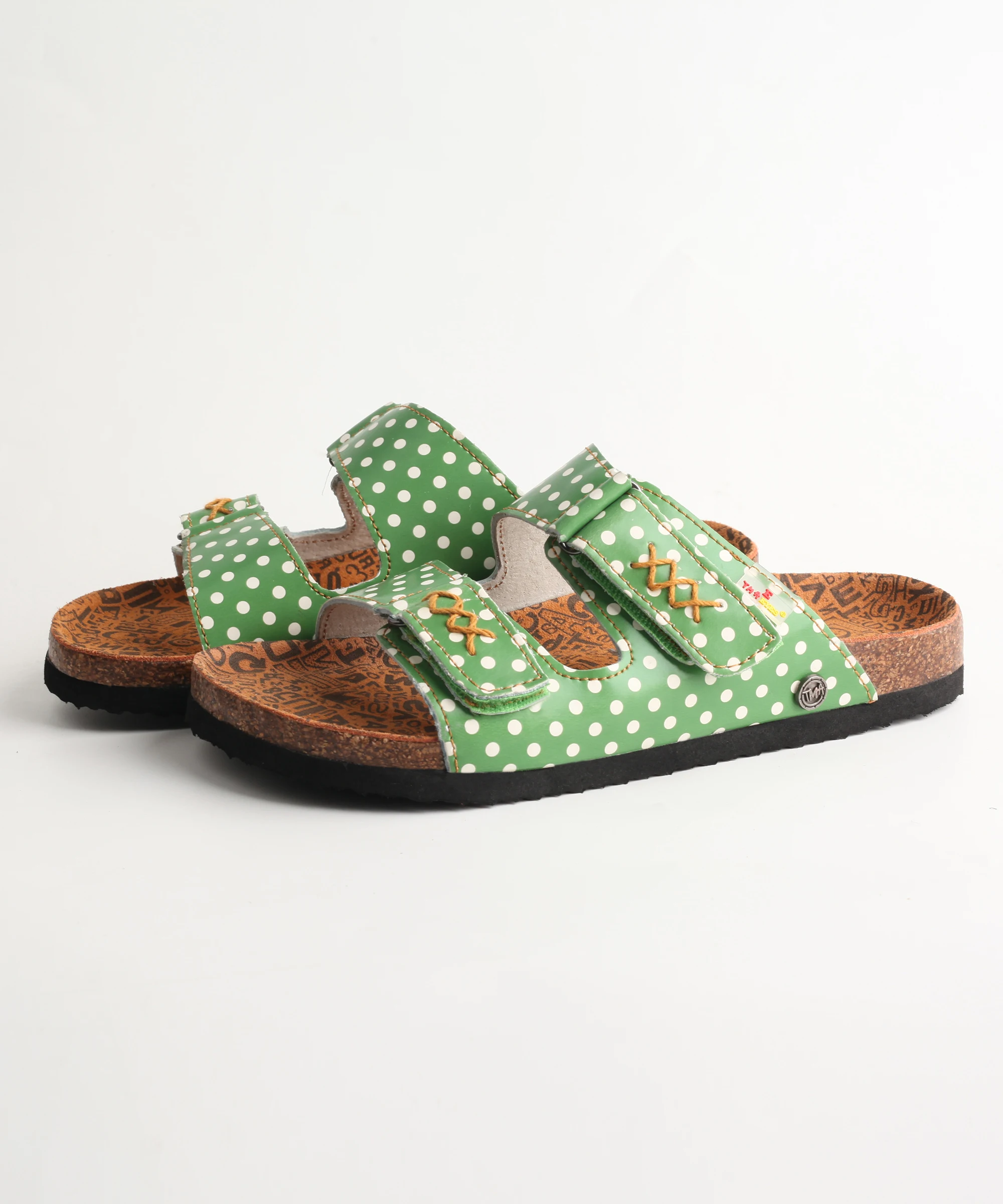 TMA EYES Sandalias Mujer Cork 2023 Summer New Style Flat Anti-slip Open Toe Outdoor Fashion Casual Beach Sandals for Ladies