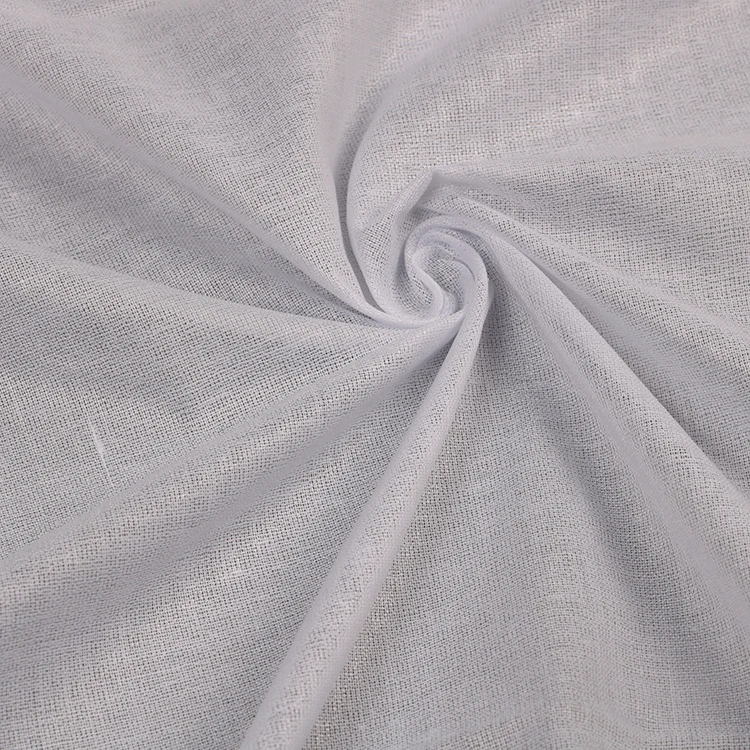 Cotton lining fabric shirt garment interlining for collar