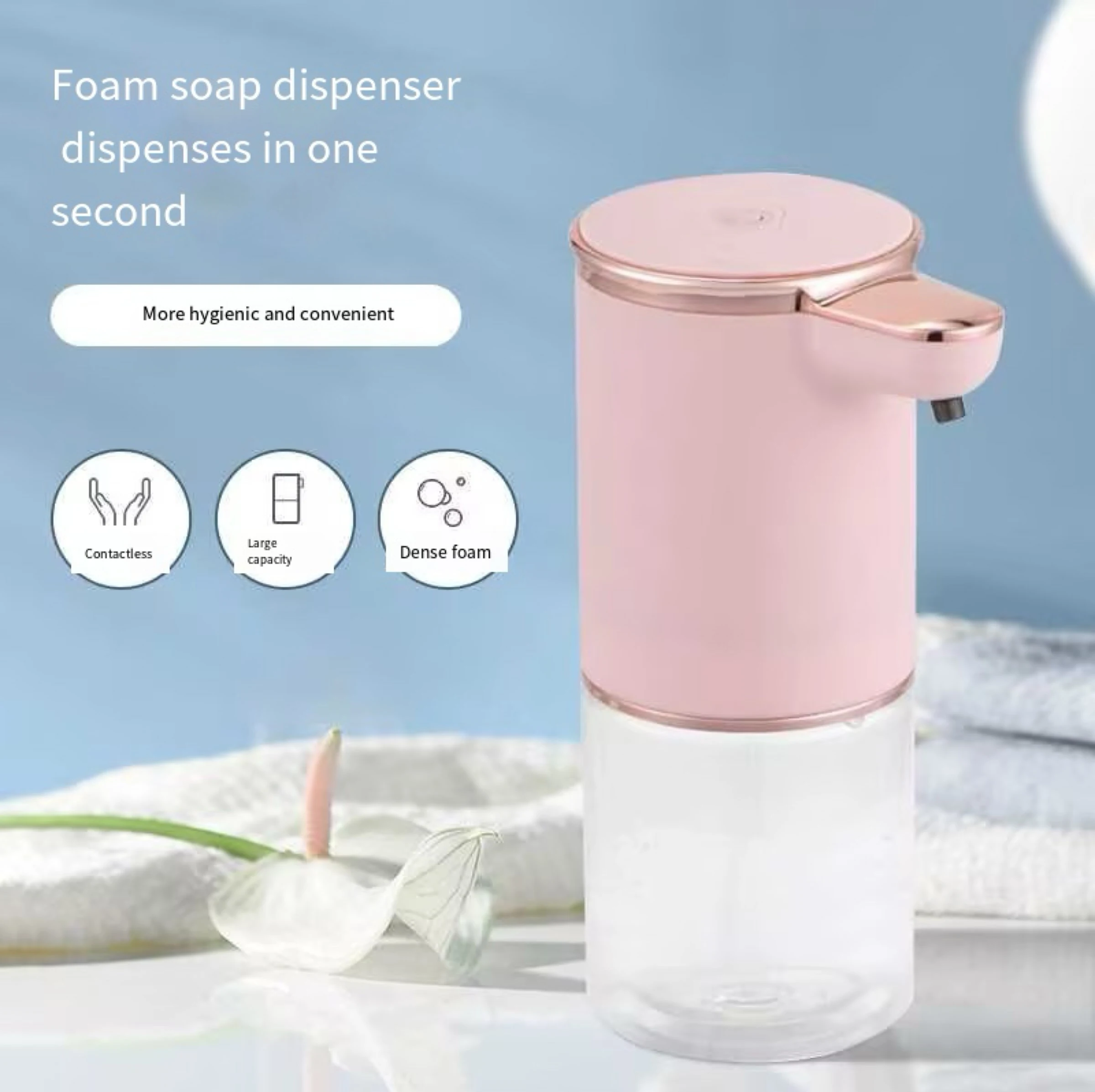 Liquid Soap Dispenser For Bathroom Shower Soap Dispenser Wall Mounted Three Chamber
