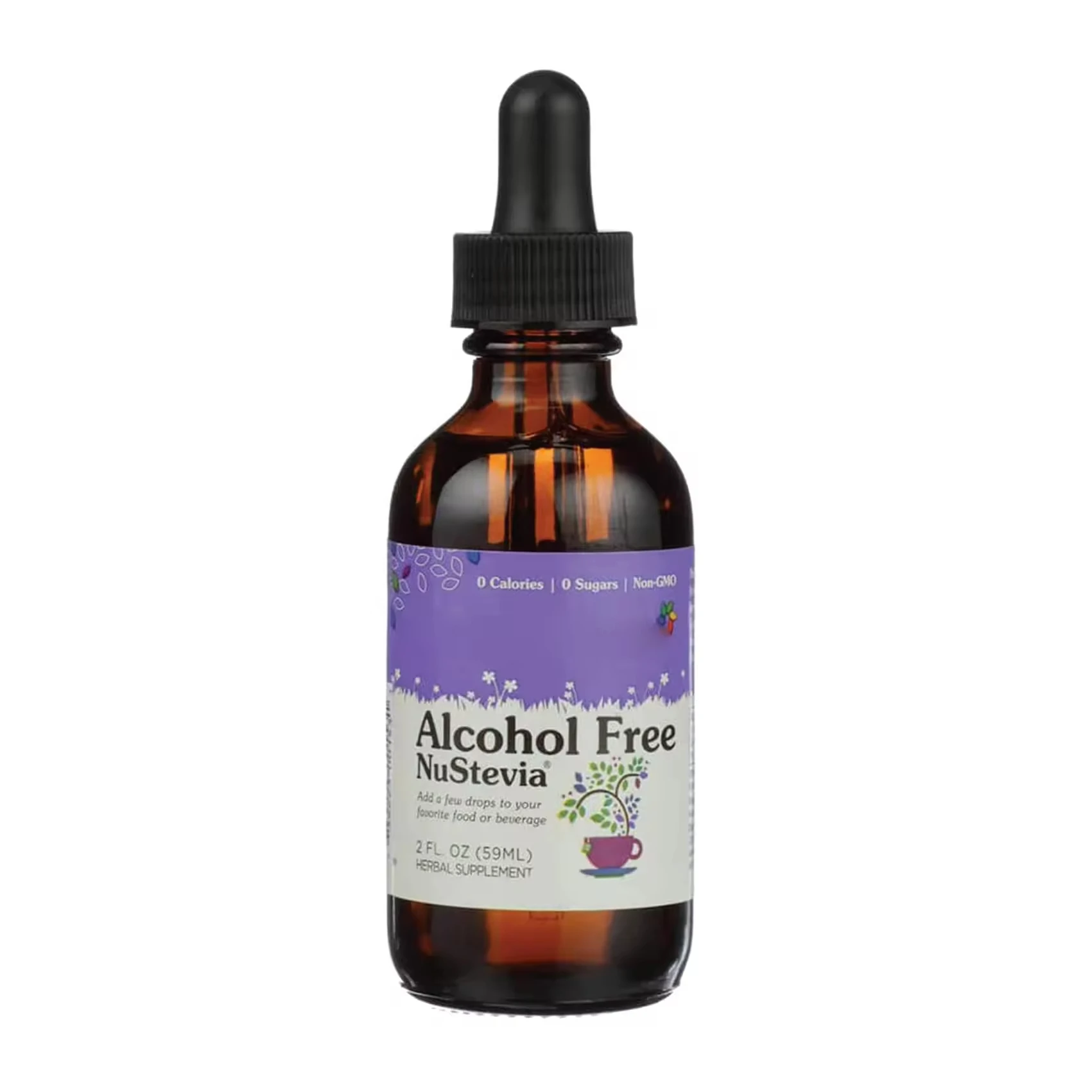 Private Label Sugar Free NuStevia Alcohol Free Liquid Stevia Drops Natural Liquid Sweetener