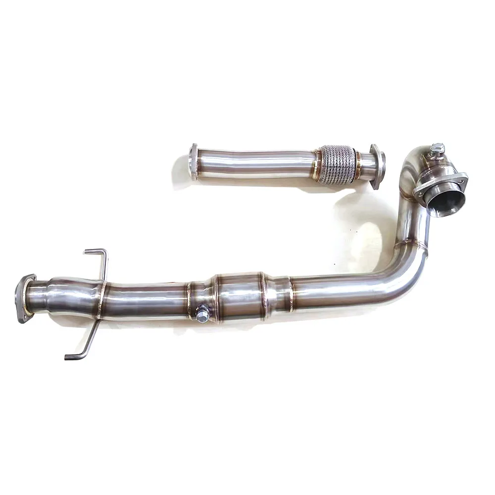 3 inch stainless steel down pipe for car system SAAB 9-5