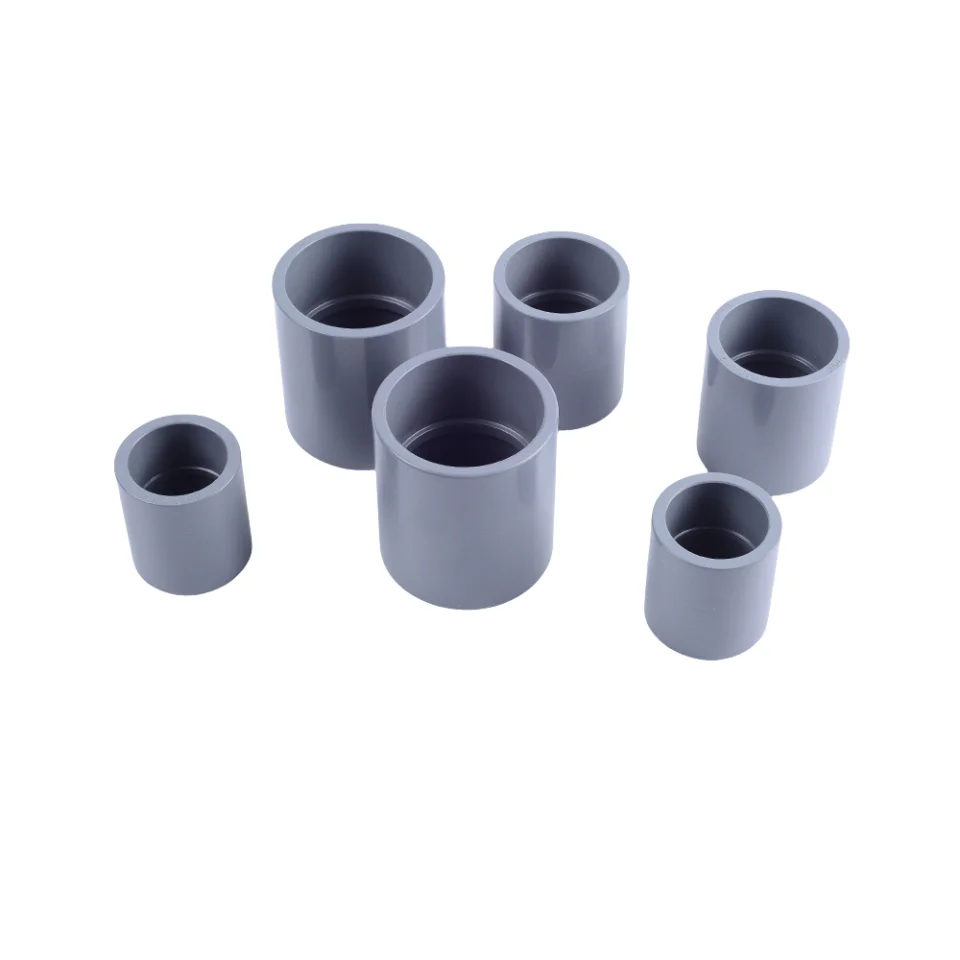 PVC Pipe Fitting big Size 6 8 inch Coupling 2 way High Temperature Resistant CPVC Industrial Pipe