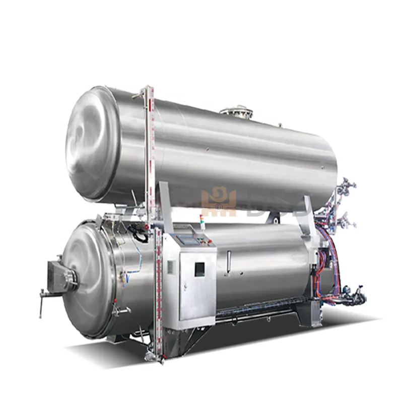 Water Immersion Retort Machine Food Autoclave Sterilizer Sterilizing Machine Pouch Soft Package Use