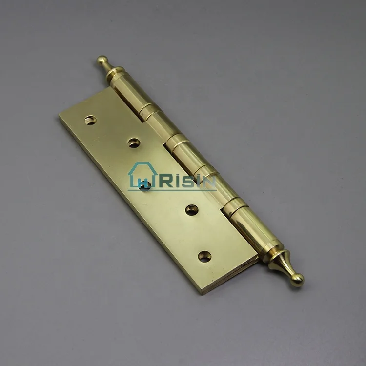 4 Ball Bearing Brass Ball Race Finial Hinge