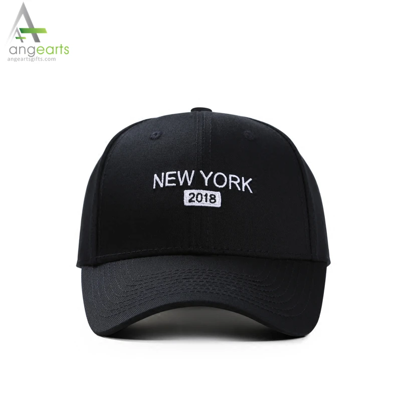 custom NEW YORK baseball caps,sporting trucker sports caps dad hats Plain golf cap with embroidery logo