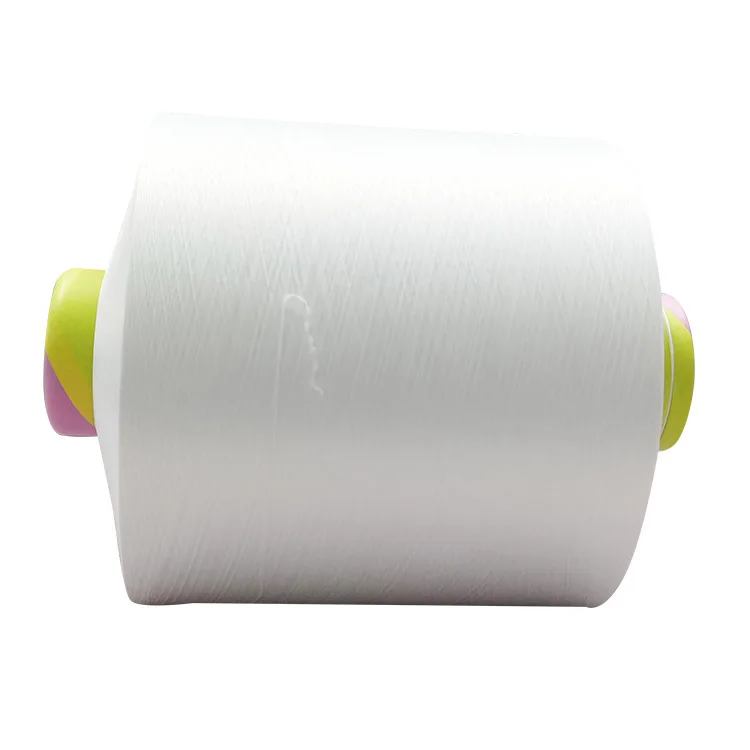 Лидер продаж текстиль использованный 4-4 6 кг крученая нить DTY Twisted Nylon белая