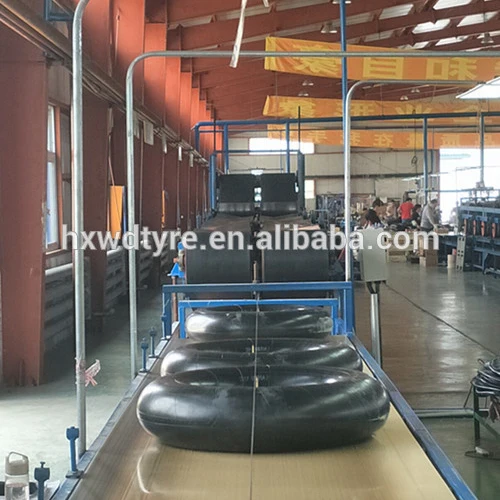 Uncial tube inner for agricultural tractor tire 7.50-16