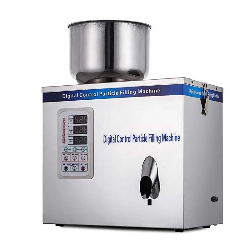 Easy To Operate JF-100 Dry Tea,Powder,Seeds,Grain Weighing Filling Machine 2-100g