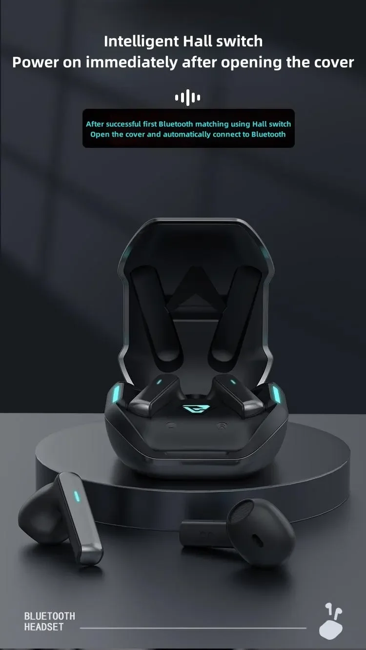 Lenovo thinkplus TG132 True Wireless BT5.3 Game Earphones ENC Noise Reduction Senseless Delay Game Music Dual Mode Earbuds