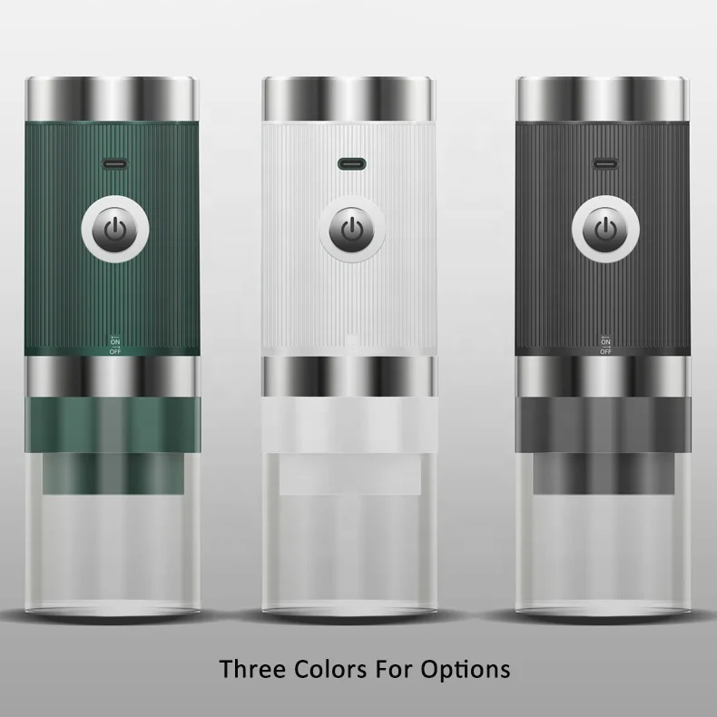 Электрическая кофемолка, профессиональный портативный измельчитель с керамическим сердечником и Usb-зарядкой, Type-C