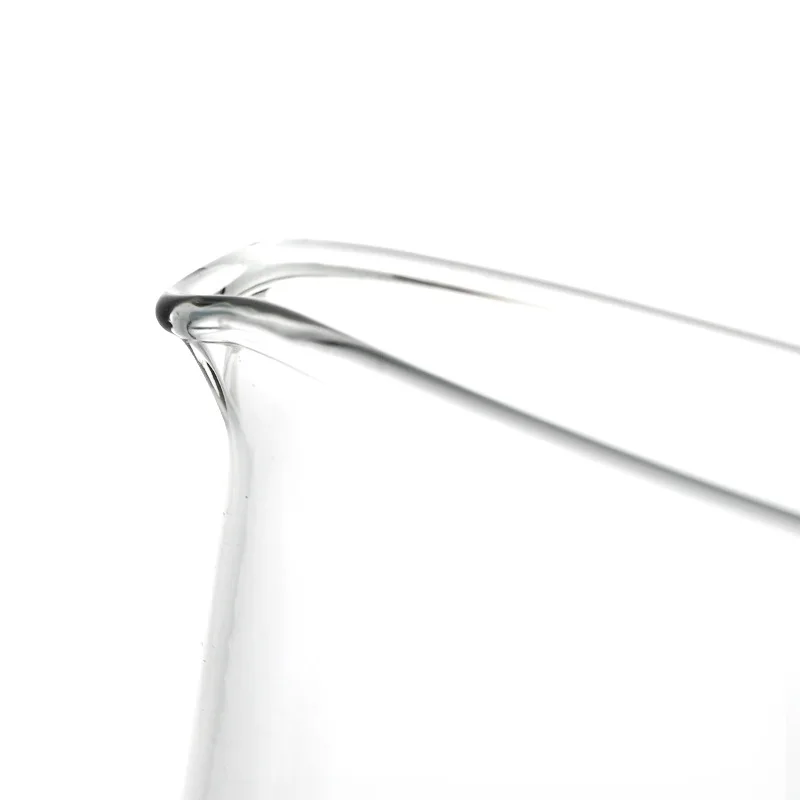 Laboratory high borosilicate glass measuring cup 5ml-2000ml Triangle measuring cup with ce iso