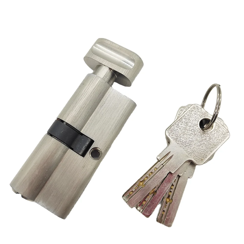 customized zinc alloy brass bathroom bedroom high quality euro door lock cylinder