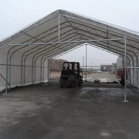 Cargo Storage Construction Metal Roof Portable Garage
