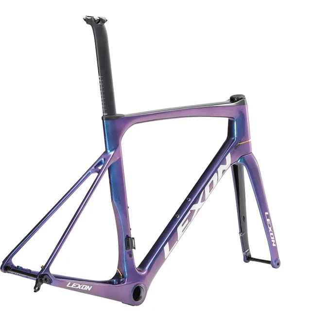 2020 LEXON 700C карбоновая велосипедная Рама T1000, углеродное волокно, дисковая рама, дорожная рама, вилка PF30 12*142 мм, дорожный велосипед, карбоновая рама для горного велосипеда