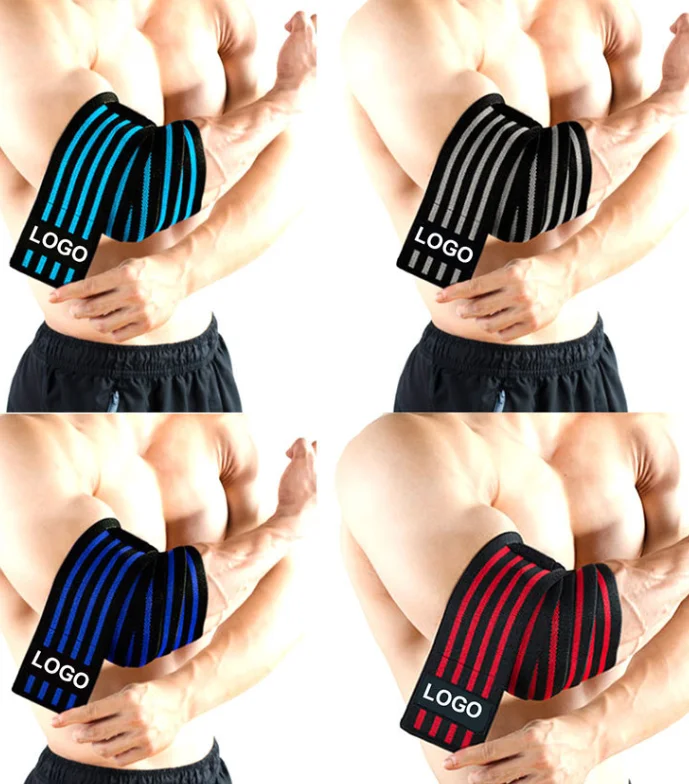 wholesale Amazon hot-sale elastic compression knitting knee brace support sleeve knee pads