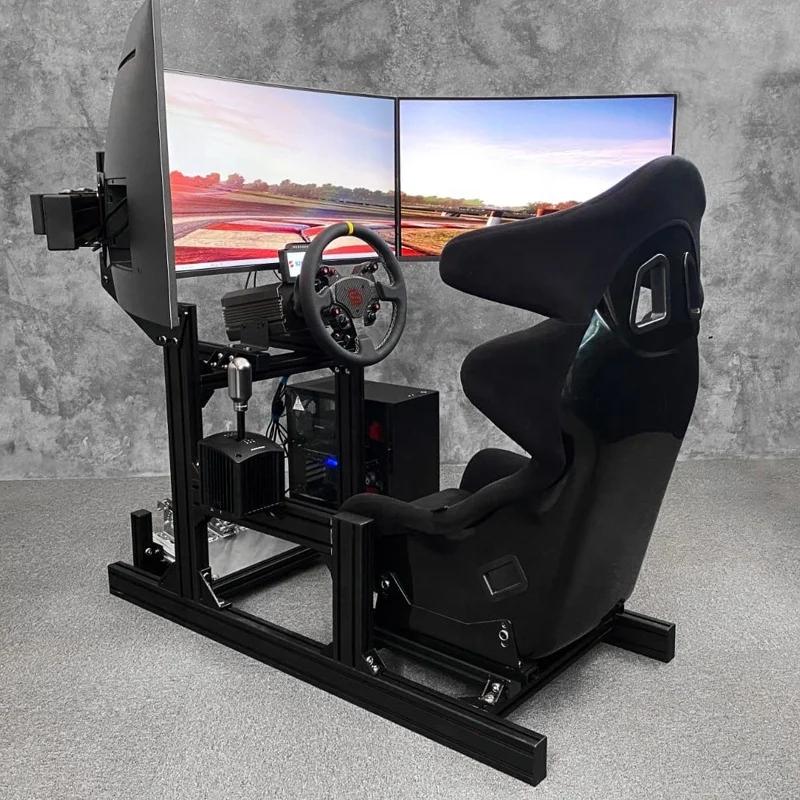 Sim Rig Racing Simulator Optical Seamless Splicer Multi-screen Display Combo Bezel Eliminates Large Size Asus ROG for sale