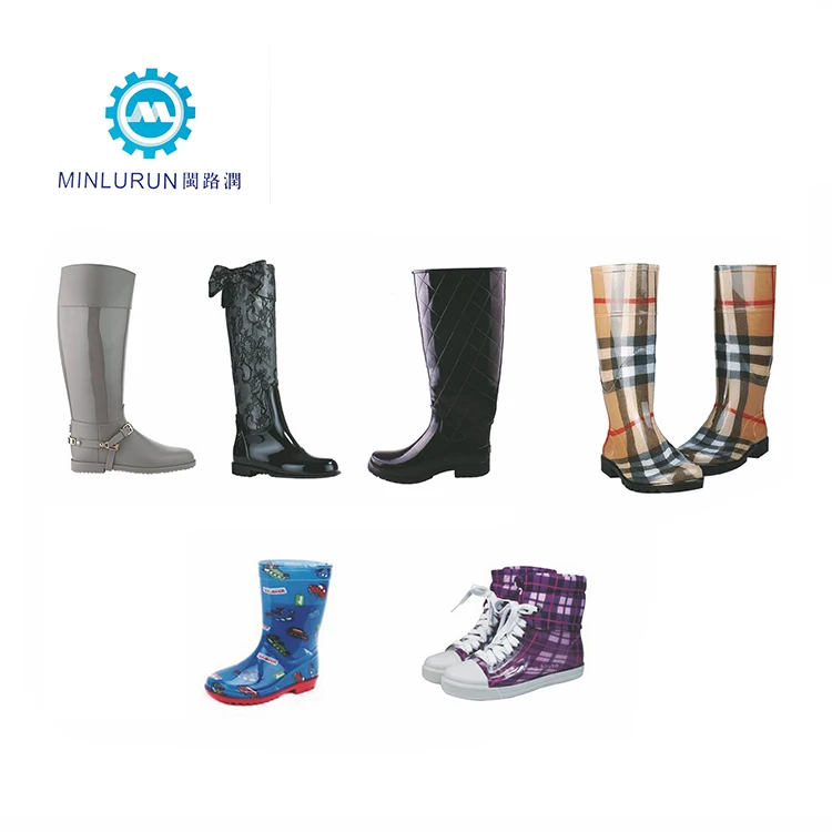 PVC Rain Boot Moulding Injection Machinery Gumboots Making Machine