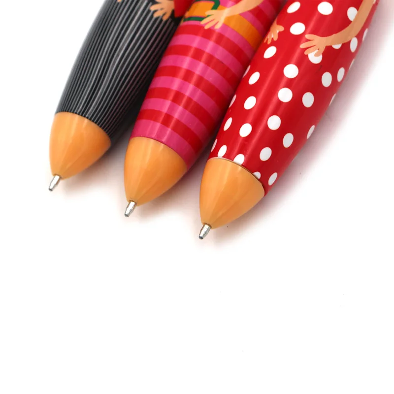 
Vivid novelty children kits toy gift pen lovely doll ball pen for promotion 