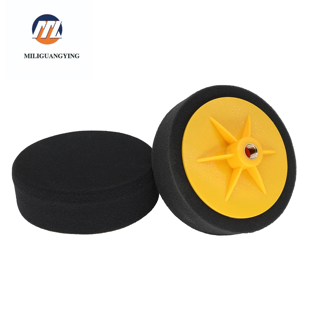 6 Inch M14 16 Screw imported Car cleaning Sponge Polishing Pad Sponge with polisher