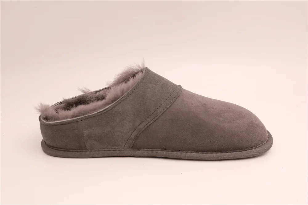 
Winter Real Wool Cute indoor winter heel slippers shoes slippers shoes outdoor women 