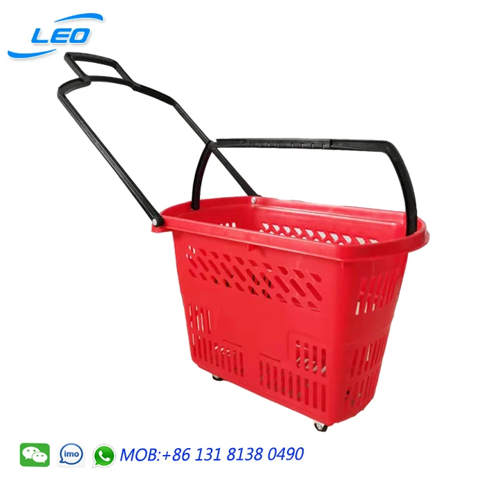 
Best price plastic shopping basket with fashion design 