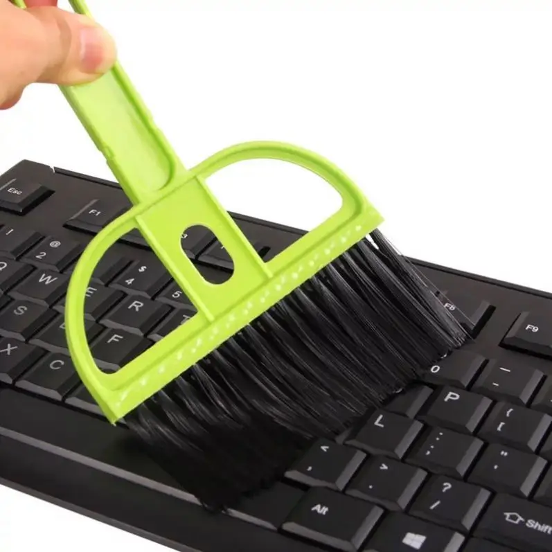 Mini Desktop Sweep Cleaning Brush Small Broom Household Dustpan Set Wholesale Price Keyboard Sweeper Drop Shipping