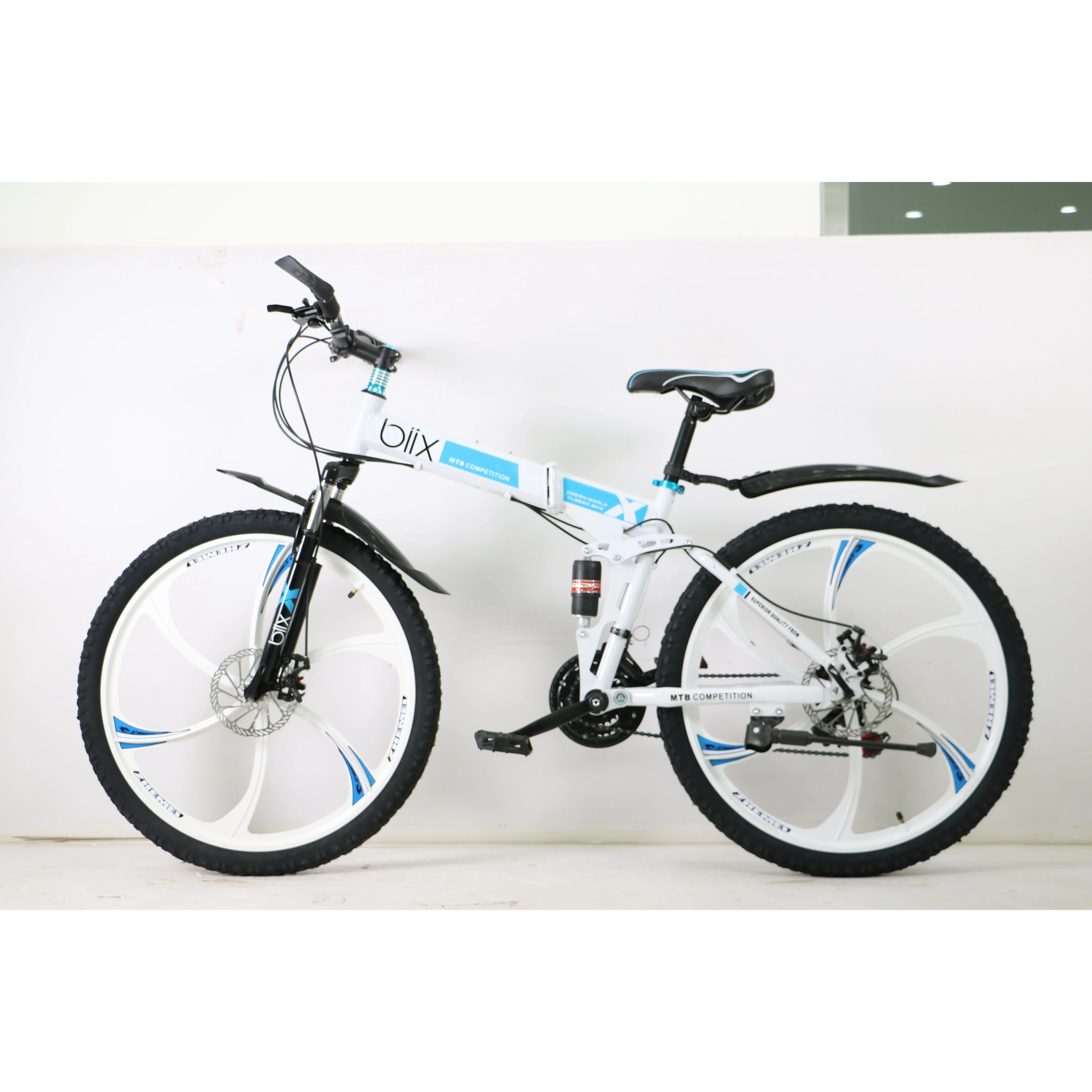 mountain bicycle popular damping 6 spokes magnesium alloy rim wheel exercise 26 inch mountain bike