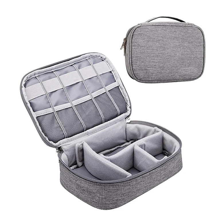 Electronics Accessories Travel Organizer Bag for USB Bag Cables Charger Hard Drive Travel USB Organizer Bag