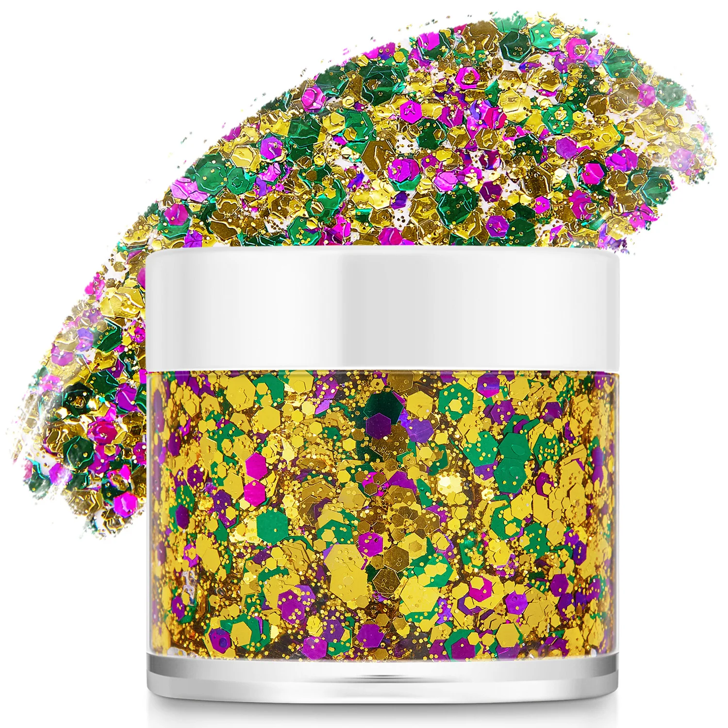 Wholesale Chunky Cosmetic Glitter Festival Shimmer Powder Glitter Gel Kids Eyeshadow Beauty Eyeshadow Face Body Glitter