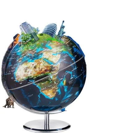 New Style Durable Small Plastic World Map